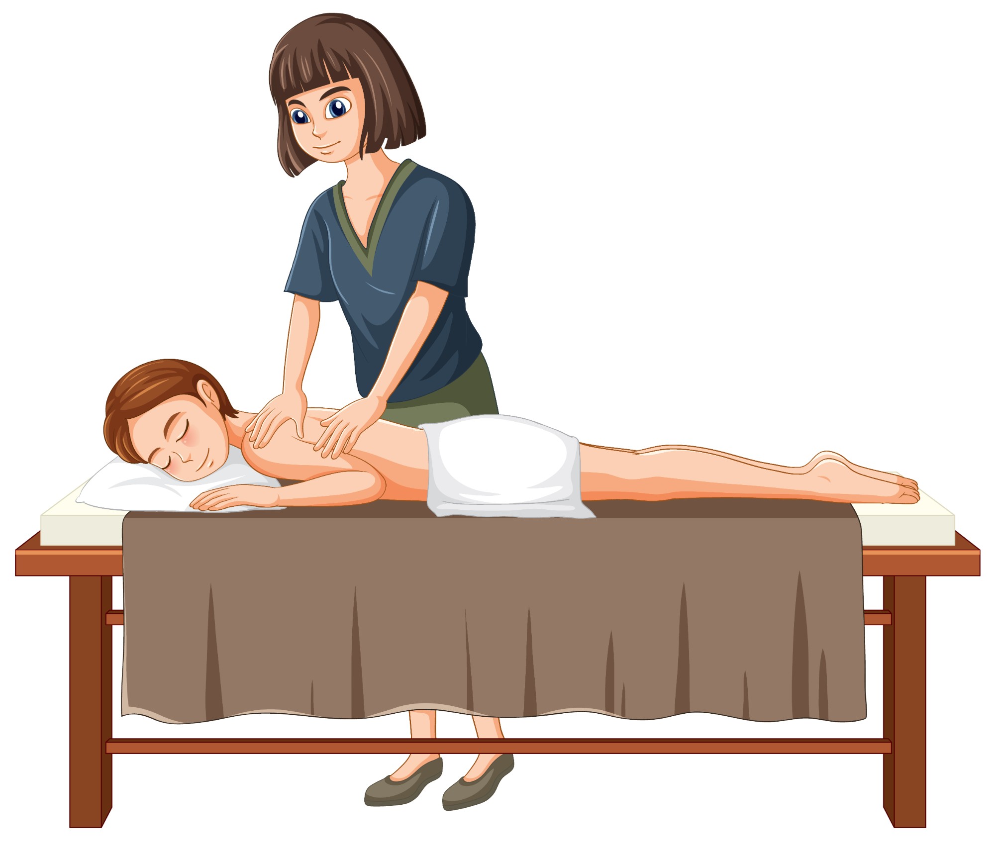 giuong massage go
