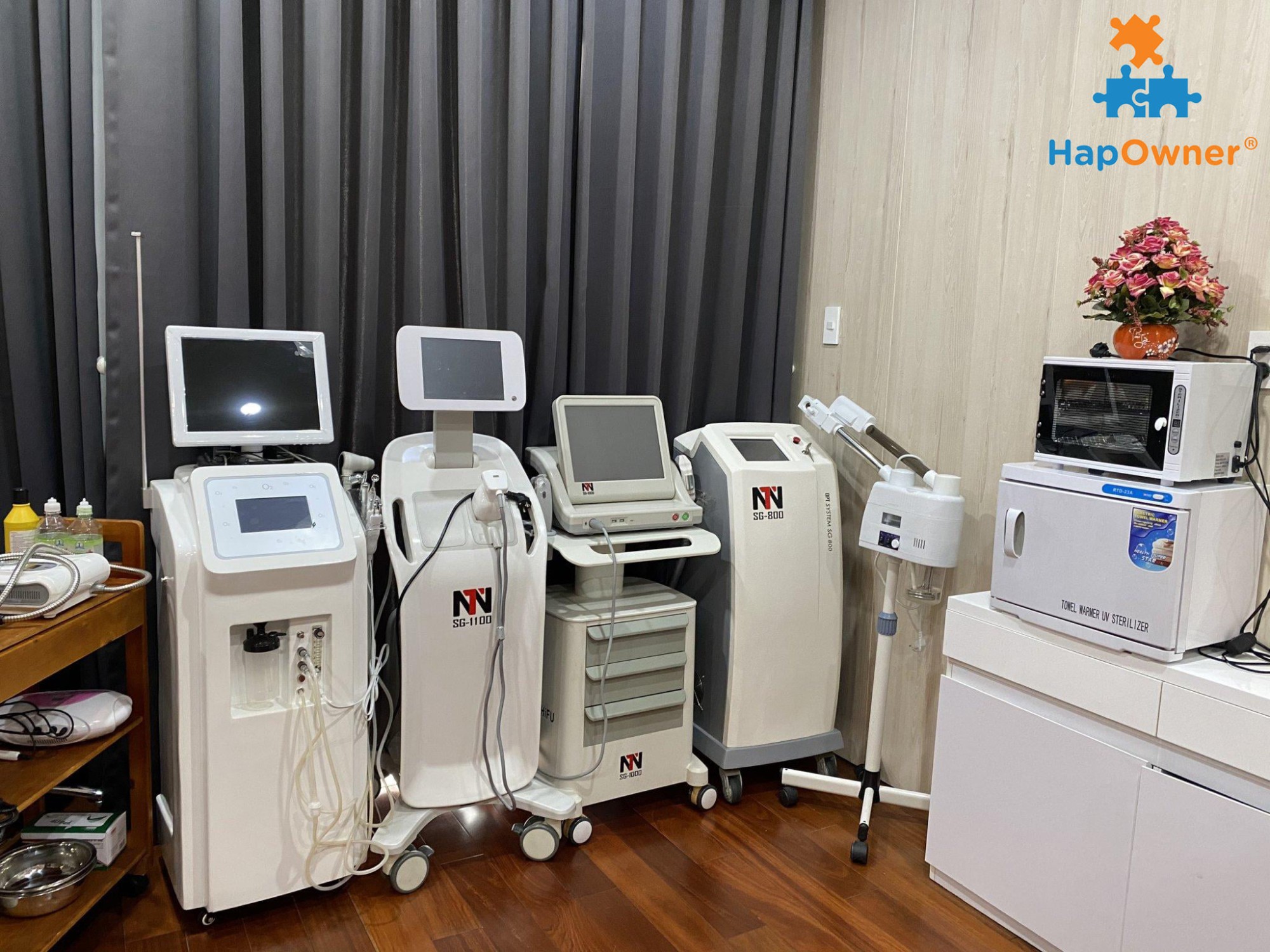 HapOwner - Đơn vị cung cấp thiết bị spa chính hãng và uy tín dành cho bạn