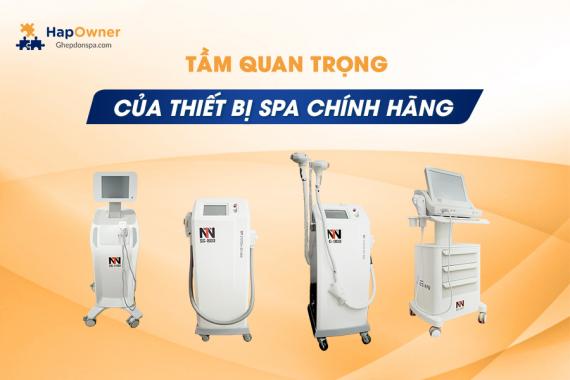 Dễ dàng sở hữu thiết bị spa chính hãng khi đến với HapOwner
