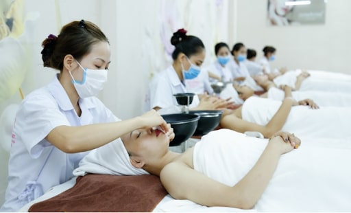 Tham gia các khóa học spa 