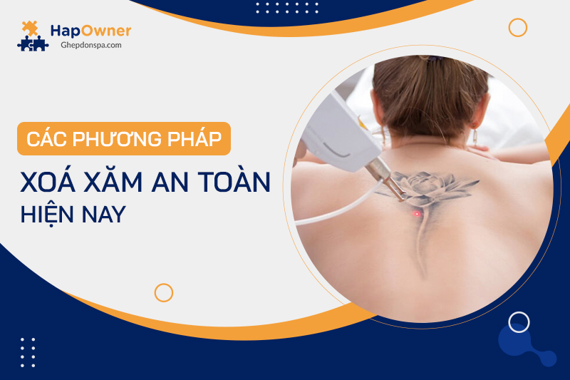 Các phương pháp xóa xăm an toàn hiện nay